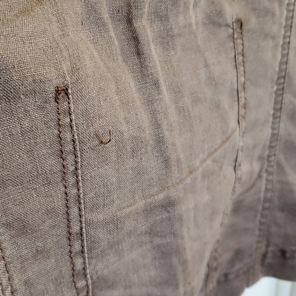 Caslon Linen Utility Jacket - Picture 5 of 7